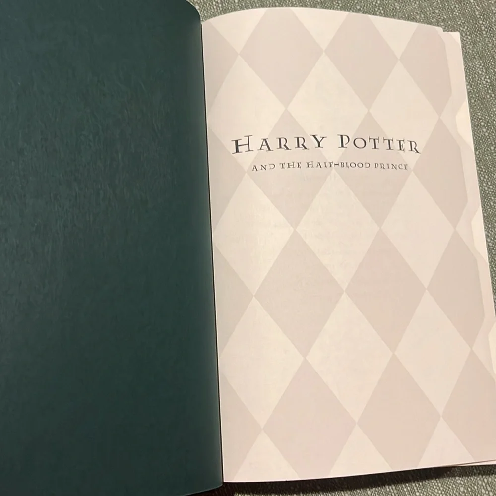 Harry Potter and The Half-Blood Prince JK ROWLING -First Edition- 1st Print